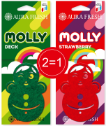 Аром-р AURA FRESH MOLLY Deck+Strawberry.